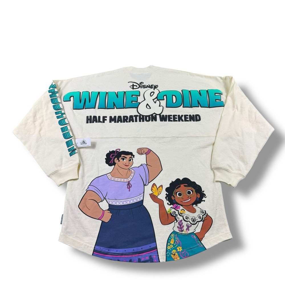 NWT 2023 Run Disney Wine And Dine Half Marathon Weekend Encanto Spirit Jersey XS